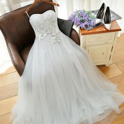 Lace Tulle Prom Dress Evening Dress Party Dress..