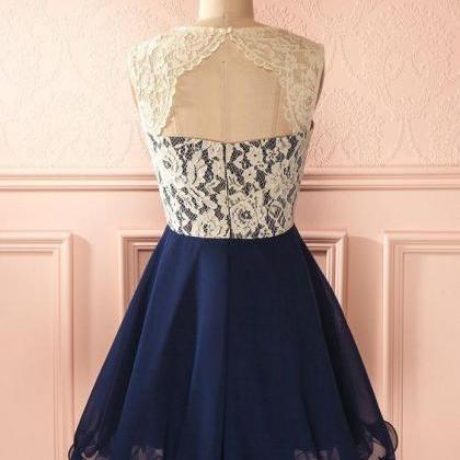 Sexy Lace Short Skirt Prom Dress , Evening Dress ,..