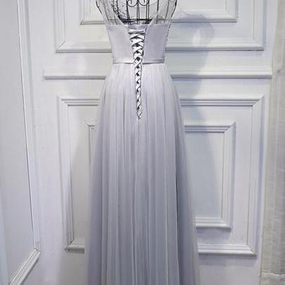 Sexy Full Length Tulle Prom Dress , Evening Dress..