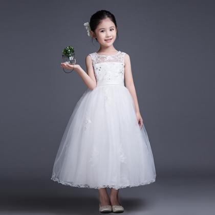 Flower Girl Dress , Kid Party Pageant Dress,..
