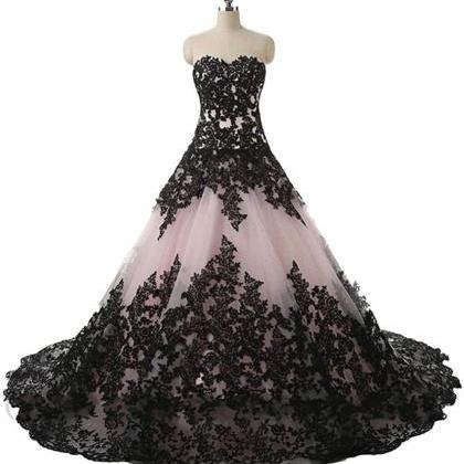 Strapless Full Length Lace Up Formal Occasion..