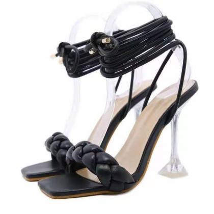 Summer Fashion Design Weave Women Sandals..