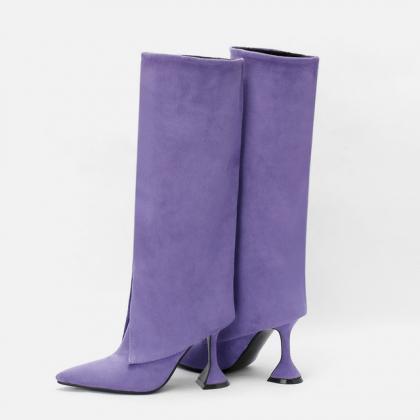 Women Novelty Boots Fashion Comfort High Heels..