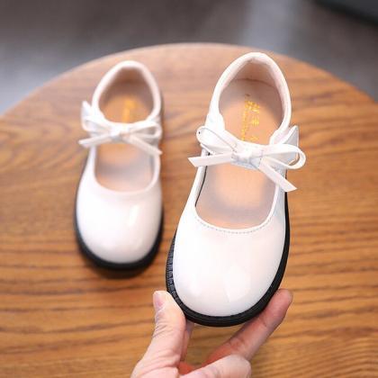 Girls Leather Shoes Spring Fashion Children Shoes..