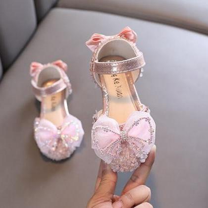 Children's Cute Bow Sandals Baby Gi..