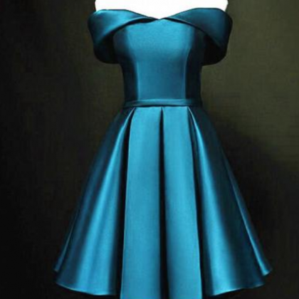 Blue Length Short Prom Dress Homeco..