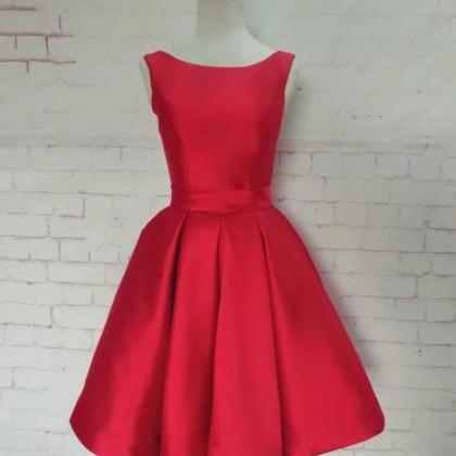 Red Backless Homecoming Dress Birthday Prom..