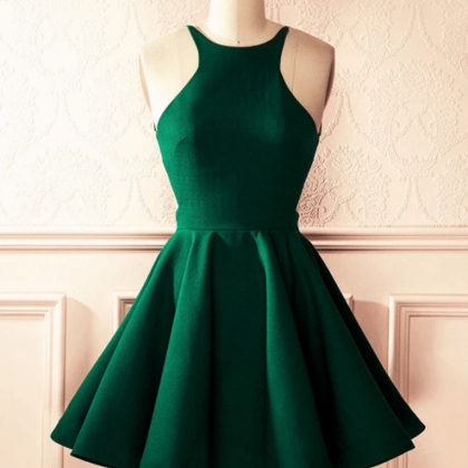 Green Short Prom Dress Homecoming Dress Ss880