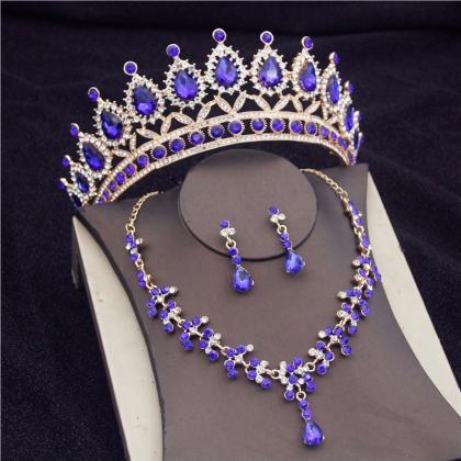 Gorgeous Crystal Bridal Jewelry Sets Fashion..