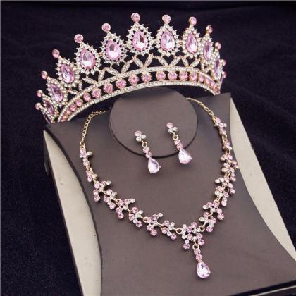 Gorgeous Crystal Bridal Jewelry Sets Fashion..