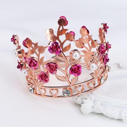 Forest Leaves Flower Crown Small Tiaras For Doll..