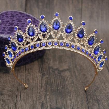 Rhinestone Tiaras And Crowns For Women Wedding..