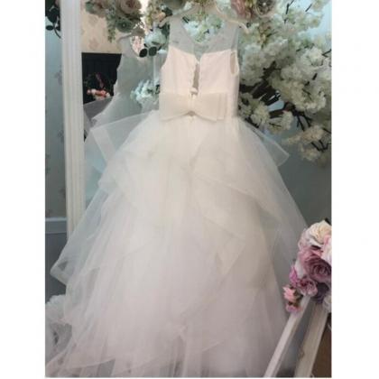 Flower Girl Dresses For Weddings Tulle Princess..