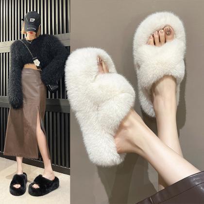 7cm Thick-soled Women Korean Style Flat-soled..