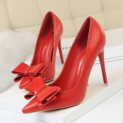 Stiletto High Heels, Slimming, Shallow Mouth,..