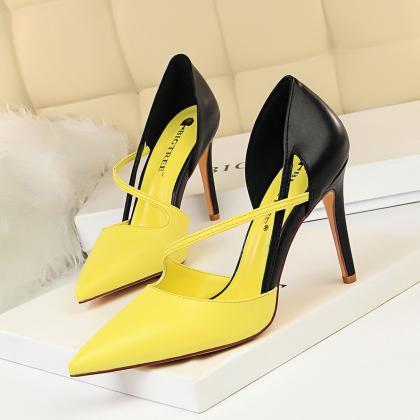Women's High-heeled Shoes With..
