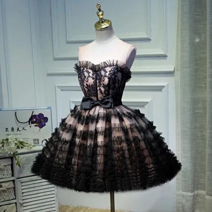 Short Style Evening Dress Princess Dress Sweet..
