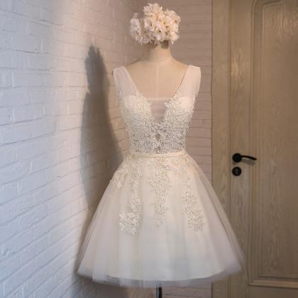 Tulle And Lace Graduation Dresses Hand Made Custom..