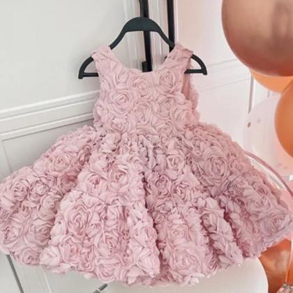 One-year-old Dress For Baby Girl, Stylish Korean..