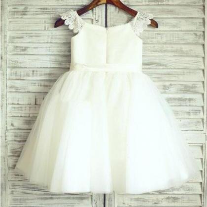 2017 Brand Flower Girl Dresses With Sashes Sweet..
