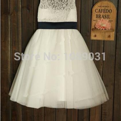 Brand Communion Party Pageant Dress With Sashes..