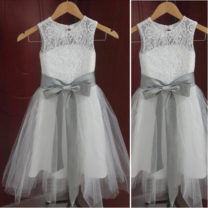 Flower Girl Dresses With Sashes Ball Party Pageant..