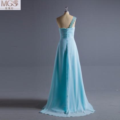 Lavender Green Blue Bridesmaid Dresses Long..