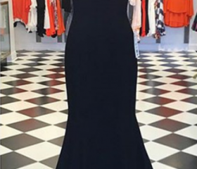 Long Prom Dresses Sexy Evening Dresses Black Party Dresses Pageant