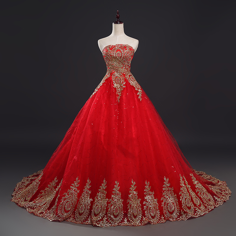 Design Lace Applique With Embroidery Bridal Gwon Bridal Wedding Dress E1
