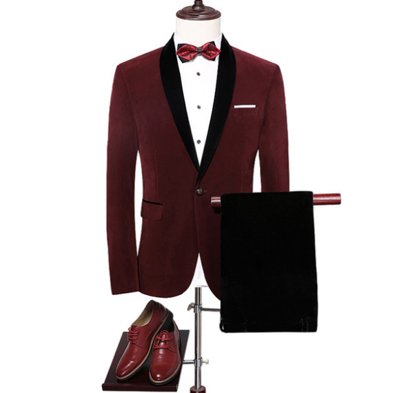 Wedding Suits For Men 3 Piece(Blazer+Vest+Pants )Groom Suit White Slim Fit Blazer Dress Suits One Button Plus Size 5XL