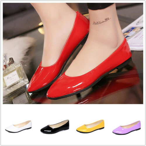 Women's Outdoor Flat Cleats Shoes Casual Slip On Round Toe Fashion Plus Size