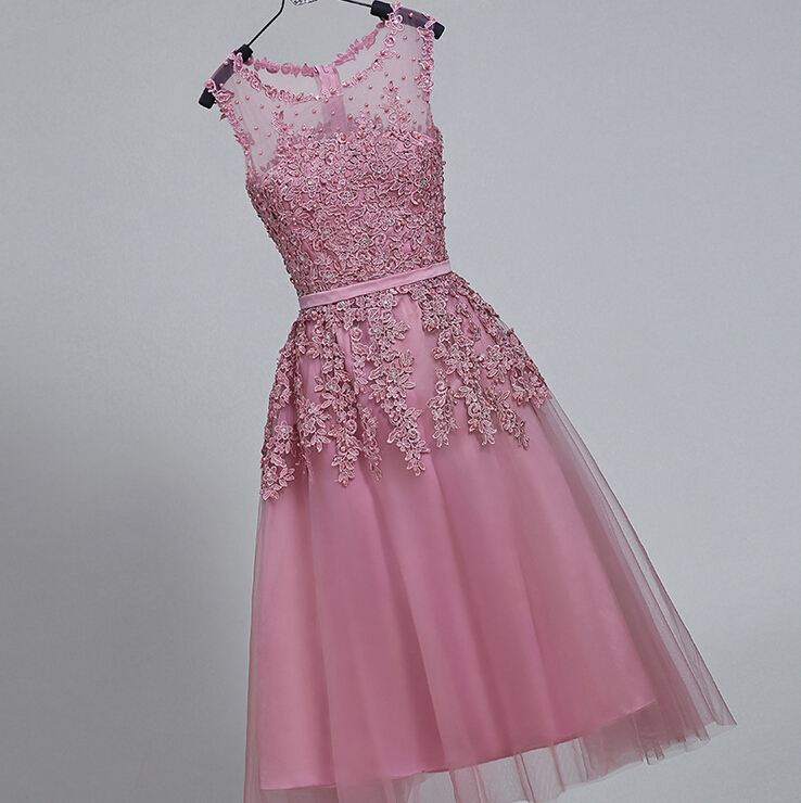 Custom Hand Made Short Prom Dress,graduation Party Dresses,