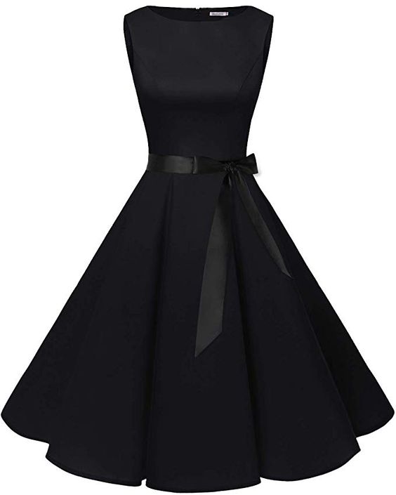 Black Simple Dresses Short Party Dresses on Luulla