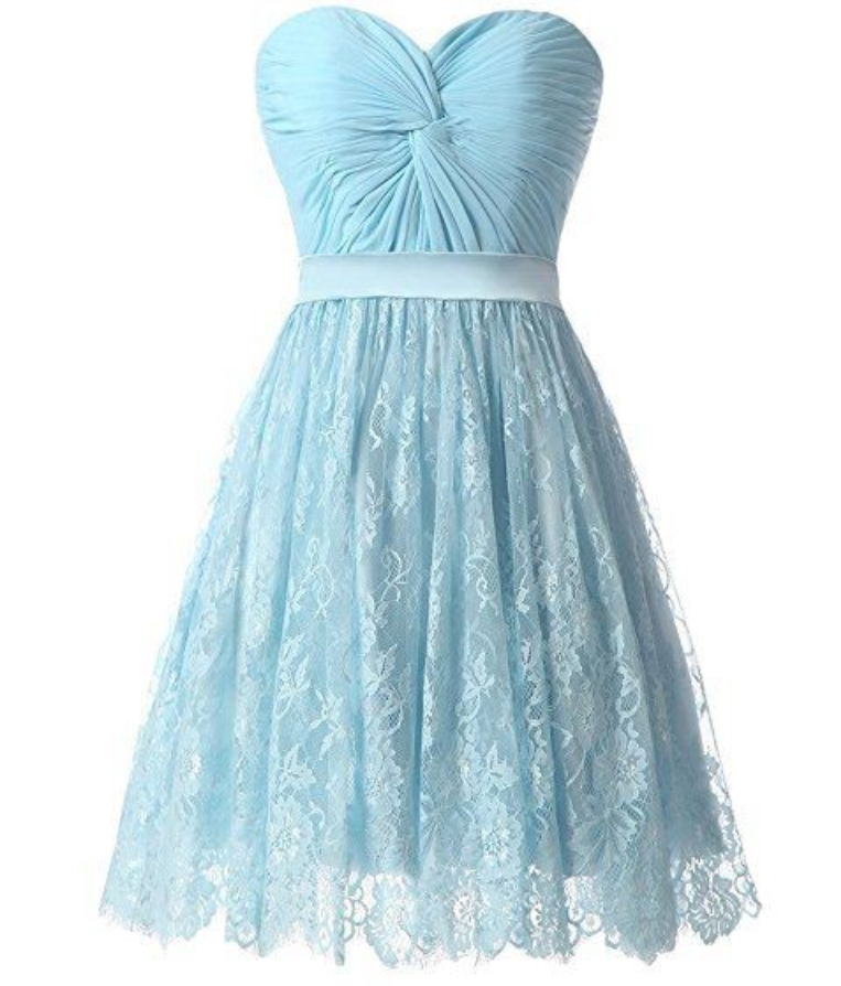 Homecoming Dresses Sweetheart Elegantes Formal Evening Prom Dress Lace Sash Special Occasion Party Gown