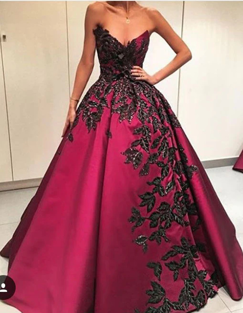 navy blue with gold dress Strapless Midnight Blue Tulle Dress With Twilight Gold Embroidery by Tony  Ward  Elilhaam