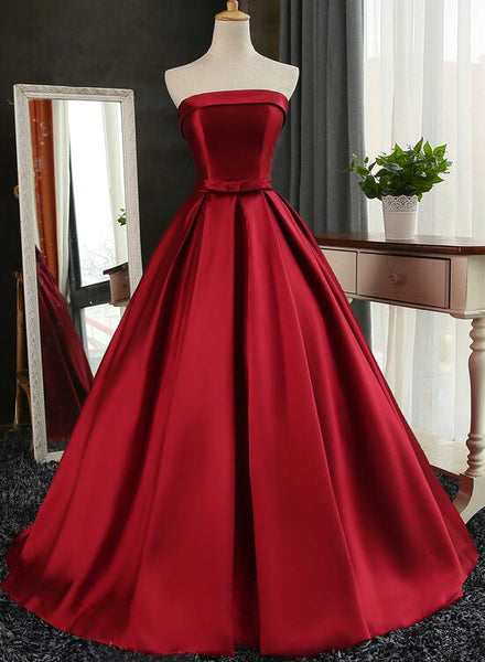 Junior red on sale formal dresses