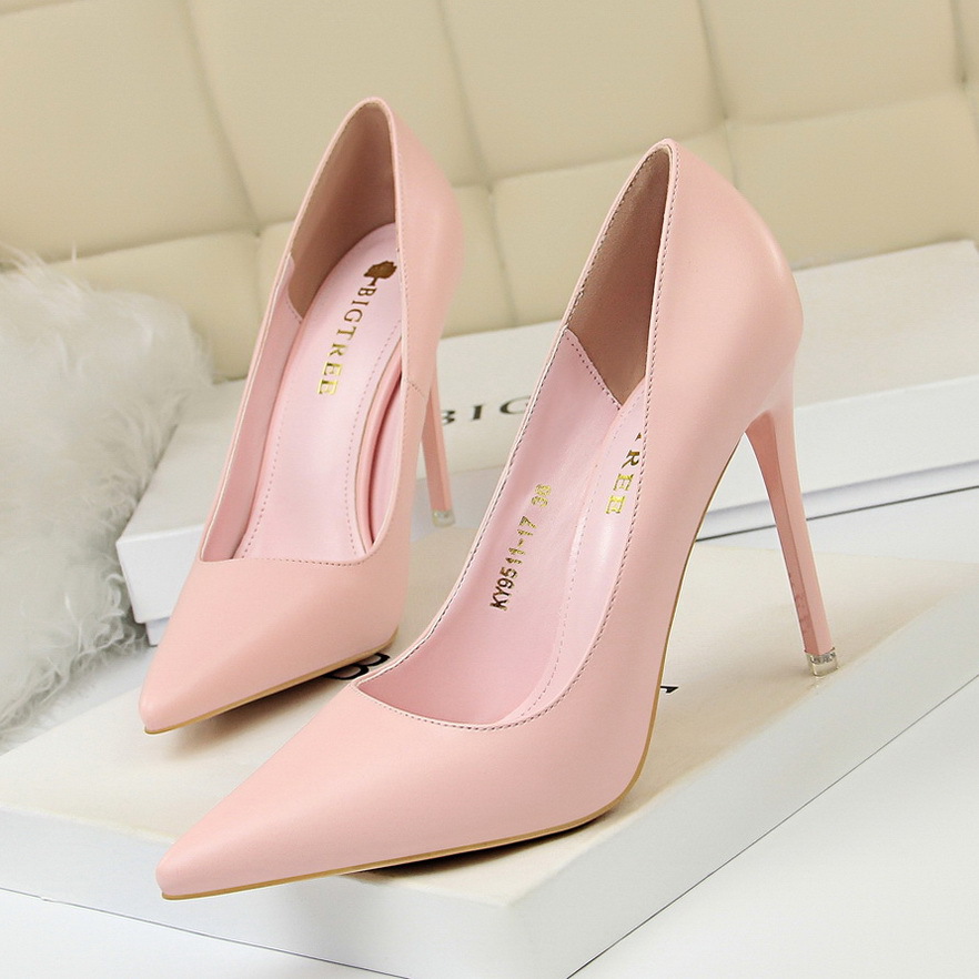 Chic Pink Stiletto High Heels For Women on Luulla