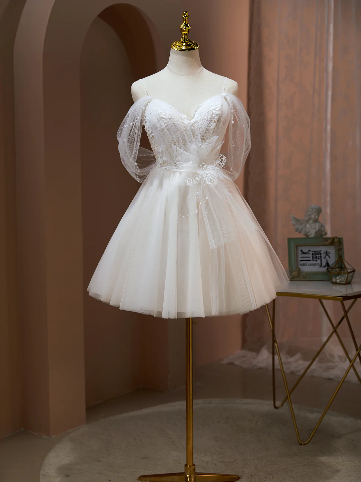 chinese dress ladies ALORA Short Wedding Dress main image 0