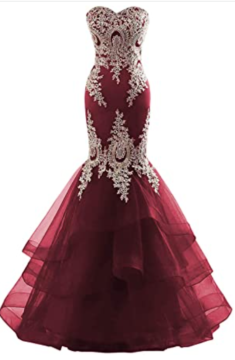 Mermaid Long Prom Dress Evening Dress Ss237