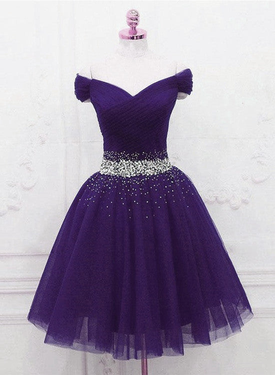 white christmas dresses Violet Purple Prom Dress with Silver Glitter Print Violet/Silver / 00 main image 0