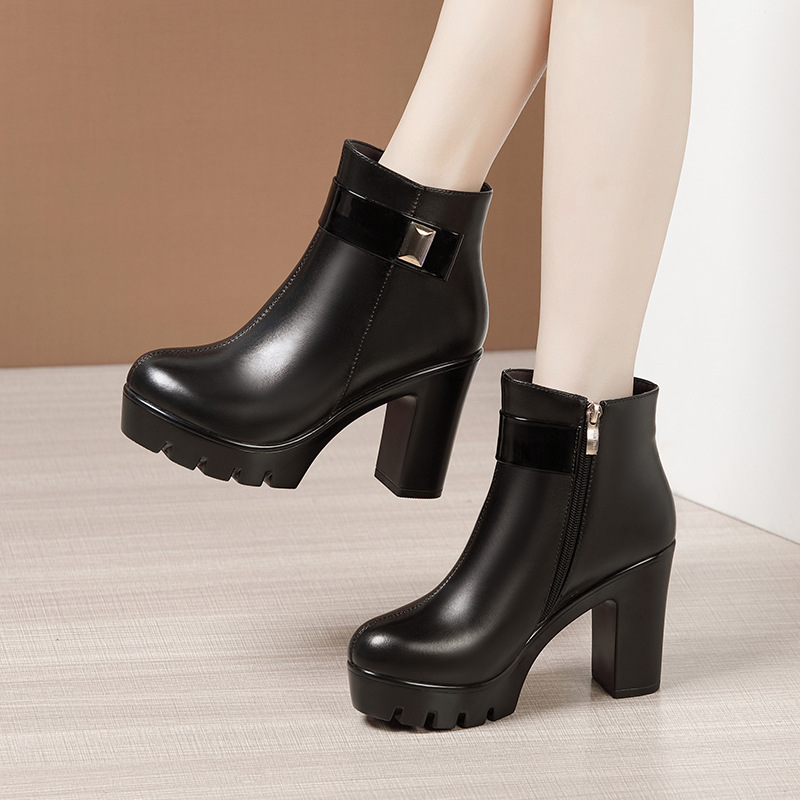 The giant heeled ankle boots clearance