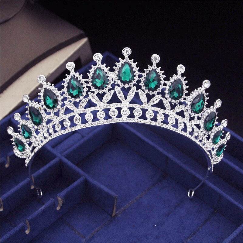 Royal Queen Tiaras And Crowns Bridal Headdress Princess Party Wedding Hair Jewelry Je76