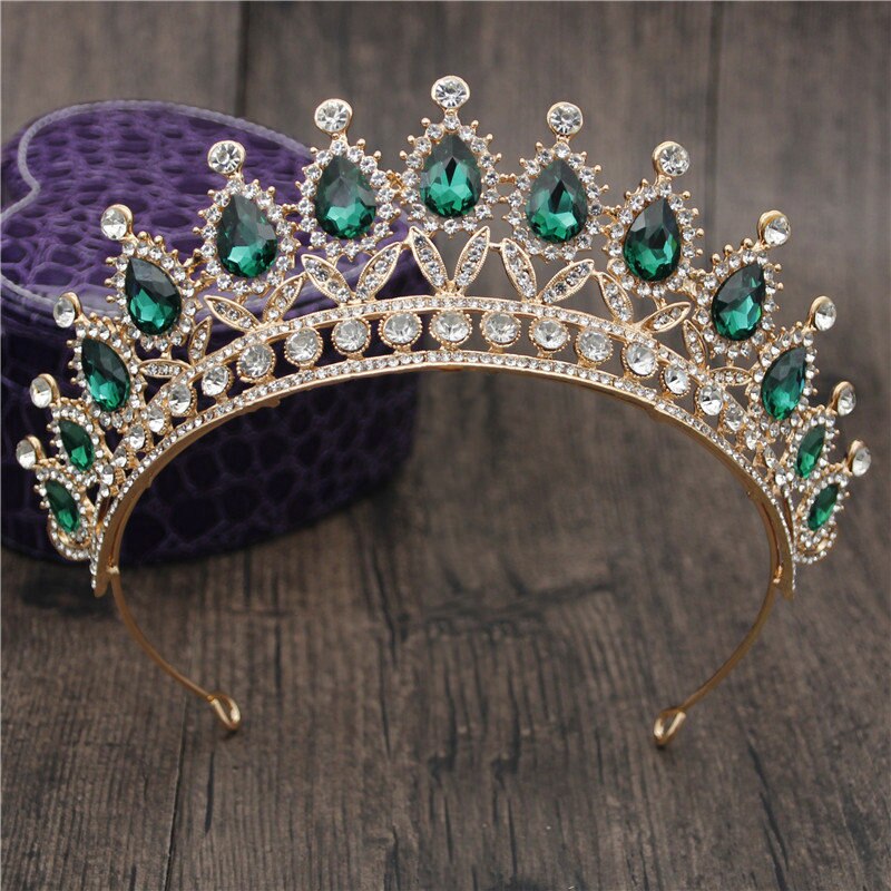 Rhinestone Tiaras And Crowns For Women Wedding Hair Jewelry Bridal Headbands Head Ornaments Je102