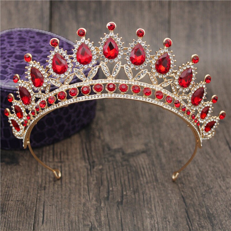 Rhinestone Tiaras And Crowns For Women Wedding Hair Jewelry Bridal Headbands Head Ornaments Je103