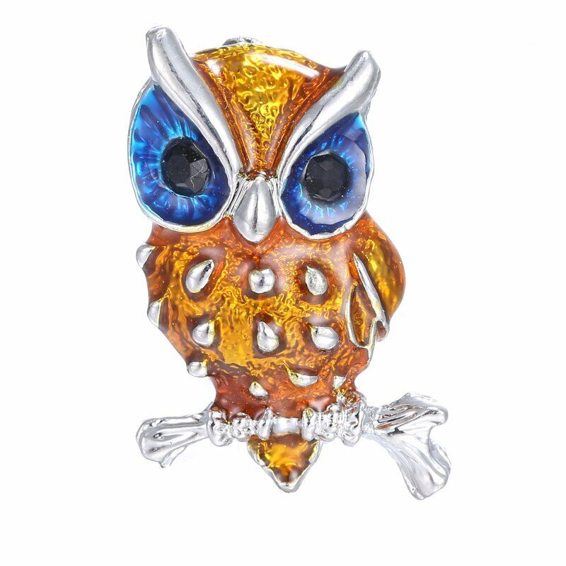 Fashion Rhinestone Crystal Animal Brooch Pin Women Gift B054