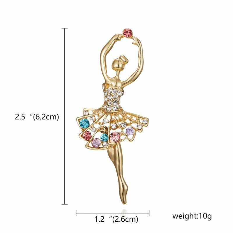 Fashion Rhinestone Crystal Animal Brooch Pin Women Gift B072