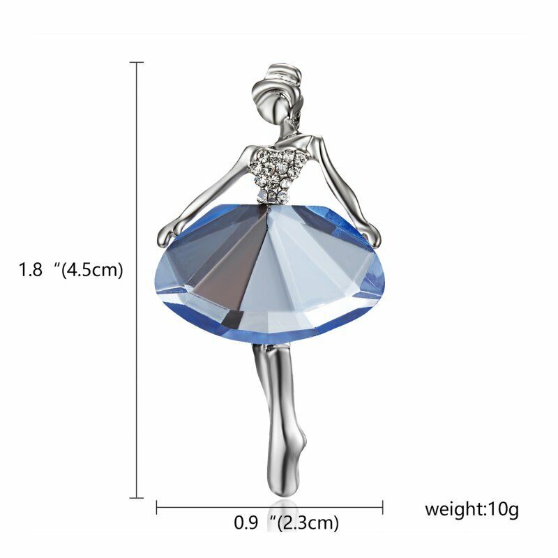 Fashion Rhinestone Crystal Animal Brooch Pin Women Gift B074