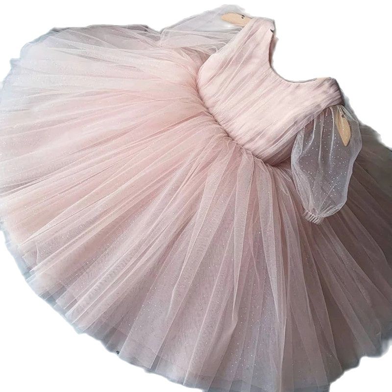 Soft Pink Tulle Dress For Special Occasions on Luulla