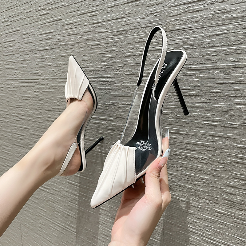 Fashionable Pointy Toe Student Style Women's High Heels Internet Celebrity Stiletto Shoes(heel 8cm) H322