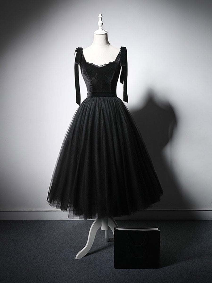 black dress with white ribbon Rebecca Vallance Black and White Bow Dress – I Would Never main image 0